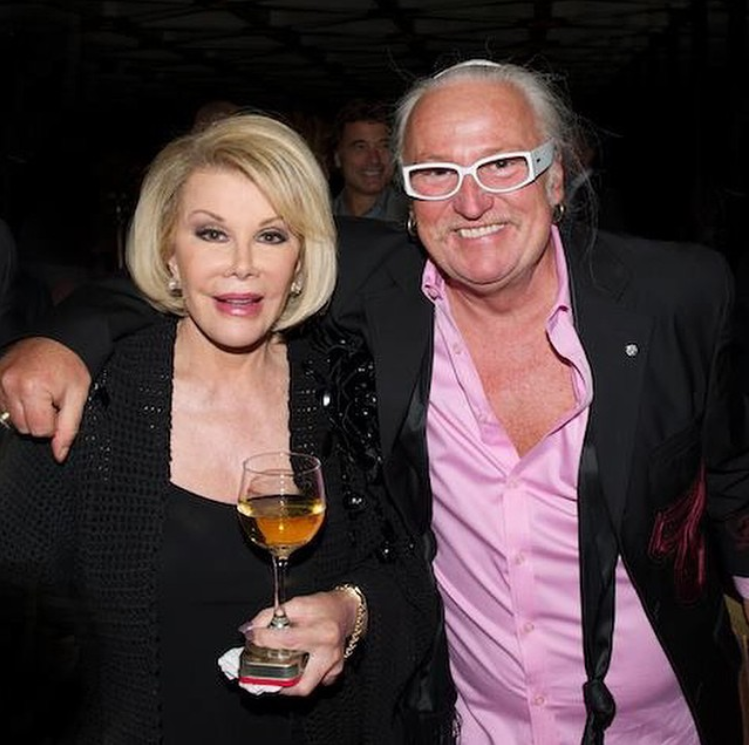 David Smith and Joan Rivers